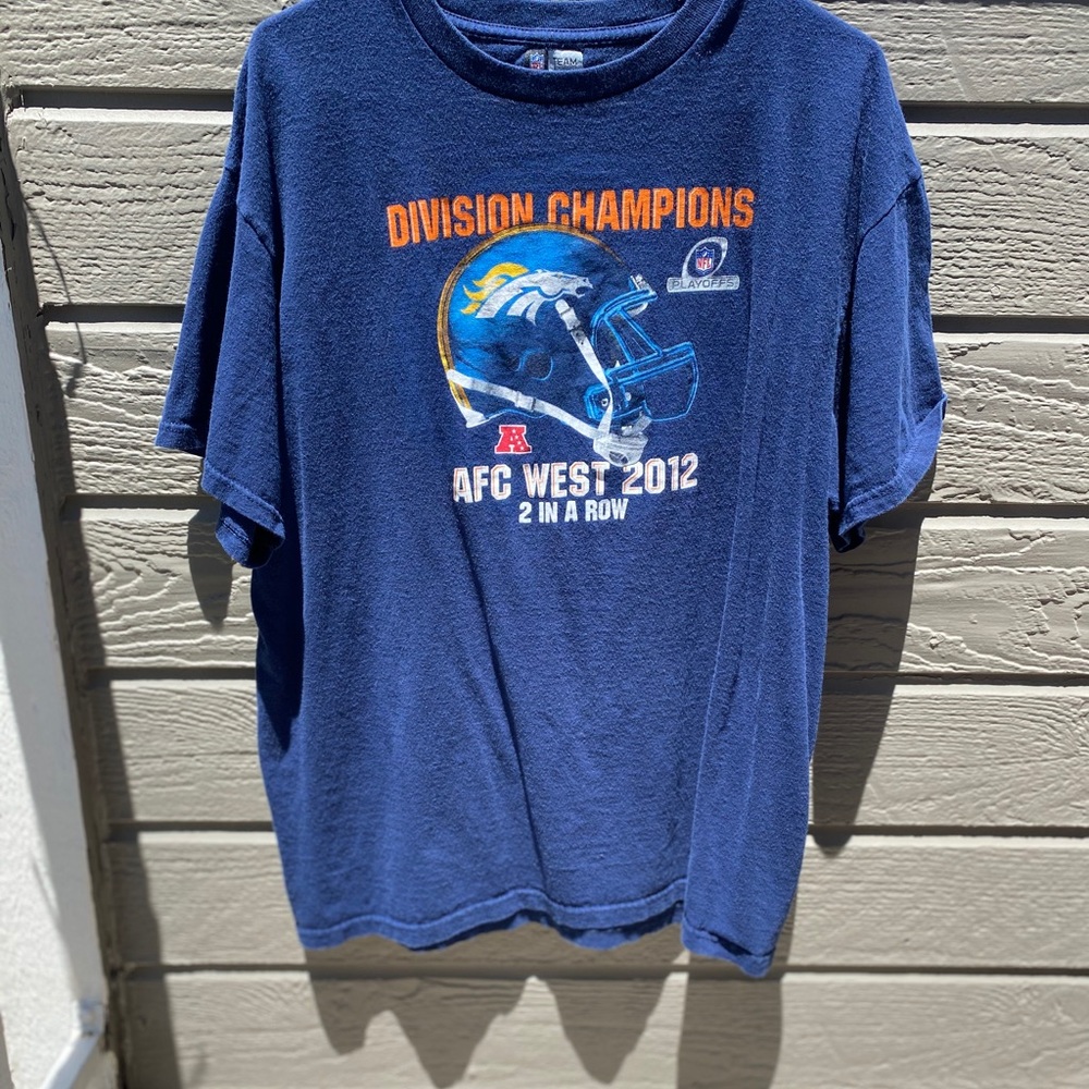 Broncos 2012 Divisional Champs NFL tee